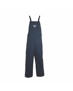 OBRCAT4-BIB-NB-S image(0) - OBERON Bib Overalls - Arc Flash - 40 Cal CAT - Color: Navy Blue - Size: Small