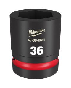 MLW49-66-6601 image(1) - Milwaukee Tool SHOCKWAVE Impact Duty  1"Drive 36MM Standard 6 Point Socket