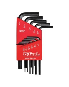 Eklind Tool Company HEX KEY SET 11 PC SAE SHORT .050-1/4IN.