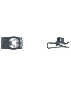 DCO2969PK image(0) - Disco Automotive Hardware Black Phos. Short Extruded "U" Nuts