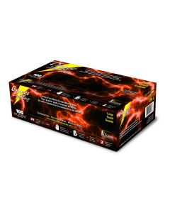 BLGOR-M image(1) - Atlantic Safety Company Orange Lightning Medium Orange Nitrile Gloves