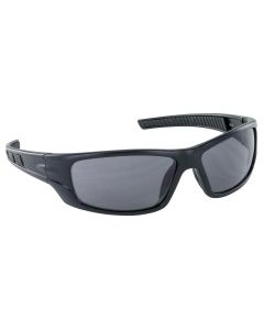 SAS5510-02 image(1) - SAS Safety VX9 Safety Glasses w/ BLACK FRAME / GRAY LENS (POLYBAG)