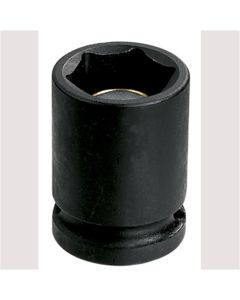 GRE2024RG image(0) - Grey Pneumatic 1/2" Drive x 3/4" Magnetic Standard Socket