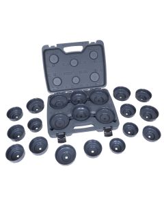 LIS61460 image(1) - Lisle H.D. End Cap Wrench Set, 21 pc.