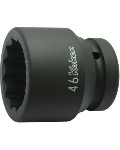 KKN18405M-55 image(0) - Ko-ken USA 18405M-55 1 Sq. Dr. Socket 55mm 12 point Length 75mm