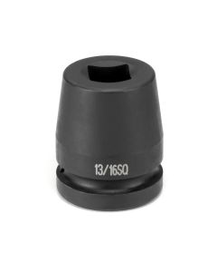 Grey Pneumatic 1" Drive x 13/16" Square Heavy Duty - 4 Point Socket