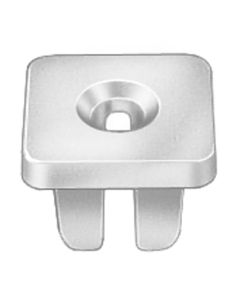 AUVECO NYLON NUT #10 SCREW SIZE 13MM X 13MM