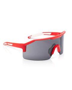 JCK60005 image(0) - Jackson Safety Safety Glasses - MAXVIEW+ Series - Smoke Lens - Red Frame - STA-CLEAR&trade; Anti-Fog