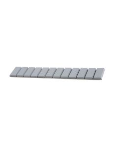 PLOMBCO Inc StickPro&trade; Steel Adhesive wheel weights. 0.25 oz segments in 20 lb roll with standard adhesive