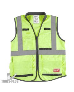 MLW48-73-5043 image(2) - Milwaukee Tool Hi Vis Yel Prfrm Sfty Vest-XXL/XXXL