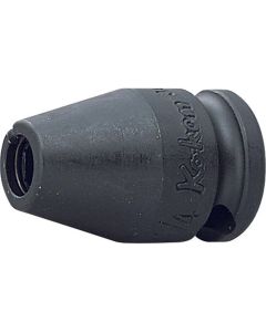 KKN13139-1-4 image(0) - Ko-ken USA 13139-1/4 3/8 Sq. Dr. Adaptor 1/4 For 1/4H Bit Length 30mm