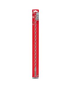 Milwaukee Tool 1/2" x 16" x 18" SHOCKWAVE Impact Duty Carbide Hammer Drill Bit with POWER TIP