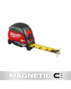 MLW48-22-1025M image(0) - Milwaukee Tool 25ft Magnetic Tape Measure
