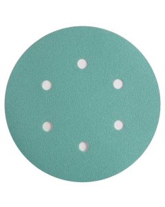 Sunmight USA Corporation Film 01816 Open Coated Grip Disc, 6 in, P400 Grit, Premium Aluminum Oxide, Velcro Attachment