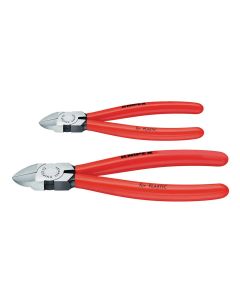 KNIPEX 2-Piece Flush Cut Diagonal Cutters Set