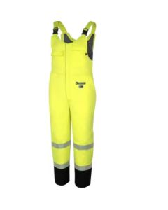 OBRZFJ309-4XL image(0) - Oberon  Safety Overalls - FR/Arc-Rated - PU/Cotton - Hi-Viz Yellow - Size: 4XL