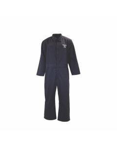 OBERON Coveralls - Arc Flash & Flame Resistant Basic - 8 Cal BSA - Color: Navy Blue - Size: Medium