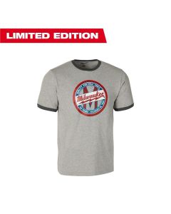 MLWSS1924G2X image(1) - Milwaukee Tool Limited Edition 100th Anniversary: 1924 Work Shirt Gray 2X