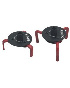 SUNSXOFSS image(0) - SUNEX 2  Piece Spider Oil Filter Wrench Set, 1/2 Inch Drive