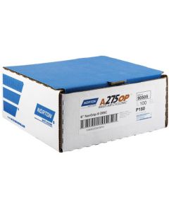 NOR90506 image(0) - Norton A275OP Multi-Air Cyclonic 90506 NorGrip Sanding Disc, 6 in, P180 Grit, Aluminum Oxide