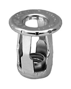 AVCAP13016 image(0) - AUVECO AP13016 Jack Nut, 1/4 in - 20 TPI Bolt x 0.438 in Dia x 0.731 in L, 1010 Steel, Zinc