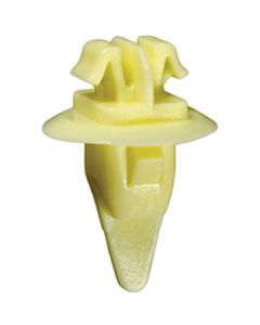 AVC20429 image(0) - AUVECO 20429 Fender and Wheel Flare Molding Clip, 17 mm Dia Head x 17 mm L Stem, Nylon, Yellow
