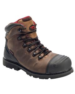 Avenger Hammer Series - Men's Boots - Carbon Nano-Fiber Toe - IC|EH|SR|PR - Brown/Black - Size: 7.5XXW