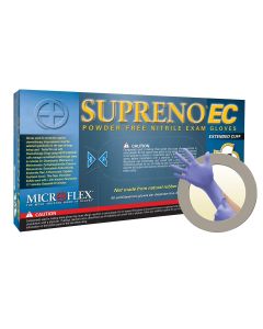 MFXSEC375XL-CASE image(1) - MICROFLEX SUPRENO EXT CUFF PF NITRILE GLOVES XL