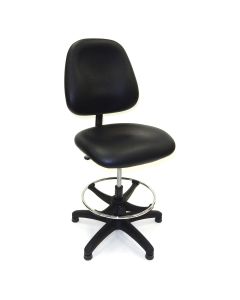 ShopSol Workbench Chair -Vinyl Mid Back