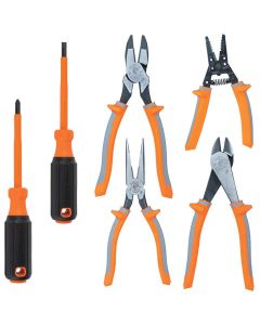 KLE94161MBINS image(0) - Klein Tools MODbox&trade; Insulated Tool Kit, 9-Piece