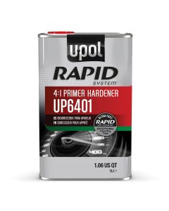 U Pol Products RAPID SYSTEM UP6401 Primer Hardener, 1 L Tin, Clear, Liquid