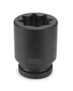 GRE4568SD image(0) - Grey Pneumatic 1" Drive x 2-1/8" Deep - 8 Point Socket