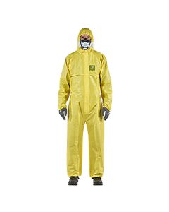 Ansell ALPHATEC 682300 BOUND HOODED COVERALL SIZE 5XL