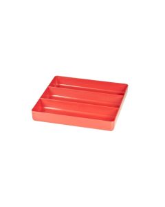 ERN5020 image(1) - Ernst Mfg. 3 Compartment Organizer Tray Red