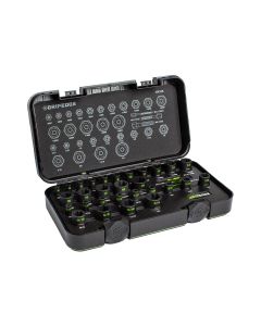GETMX32S image(1) - Grip Edge Tools 32 Piece Master Socket Extractor Set