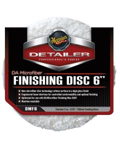 MEGDMF6B image(2) - Meguiar's Automotive 6" DA Microfiber Finishing Discs (12