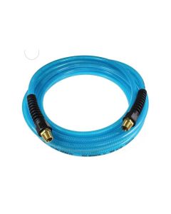 COIPFE60504T image(1) - Coil Hose AIR HOSE FLEXEEL 3/8 IN X 50' 1/4 IN MPT BLUE