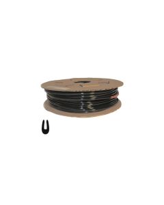 Protekto Trim 39-201 Full Size Door Edge Molding, 150 ft L, Black