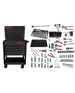 EZ GARAGE Automotive Bundle Kit BLACK CART