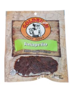 GRJ72129 image(0) - Gold Rush Jerky Jalapeno 2.85 oz. Beef Jerky - 12 Count (3 lbs.)