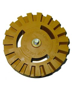 TRP6673 image(0) - Transtar Autobody Products 6673 - Transtar Stripe Removal Tractor Wheel - 4000 RPM - Rubber