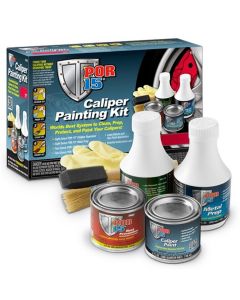POI42839 image(0) - POR-15 INC 42839 Caliper Painting Kit, Gloss, Red
