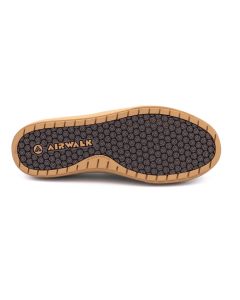 FSIAW7002-9EE image(1) - AIRWALK VENICE - Men's Leather Slip On - CT|EH|SF|SR - Buffalo Crazy Horse / Gum - Size: 9 - 2E - (Extra Wide)