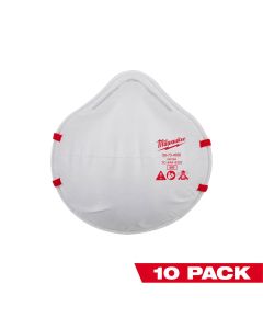 MLW48-73-4034 image(3) - Milwaukee Tool 10PK N95 Respirator