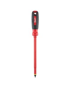 Milwaukee Tool 3/8" Slotted - 8" 1000V Insulated Screwdriver