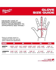 MLW48-73-8134 image(2) - Milwaukee Tool Impact Cut Level 3 Nitrile Dipped Glove - XXL