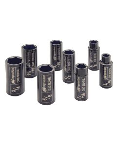 IRTSK3H8L image(2) - Ingersoll Rand 3/8" SAE DEEP SOCKET SET, 8 PIECE
