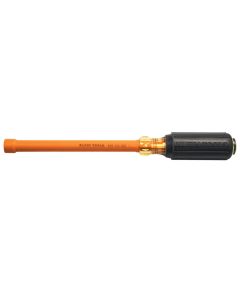 Klein Tools 3/16-Inch Insulated Nut Driver 6-Inch Hollow Shaft