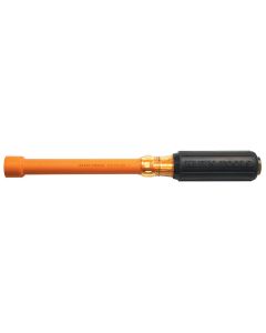 KLE646-5-8INS image(0) - Klein Tools 5/8-Inch Insulated Nut Driver, 6-Inch Hollow Shaft