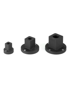 Grey Pneumatic 3 Piece Drive Reducing Adapter Set